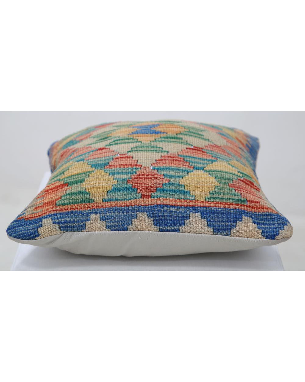 Hand Woven Tribal  Wool Pillow - 1'5'' x 1'5''