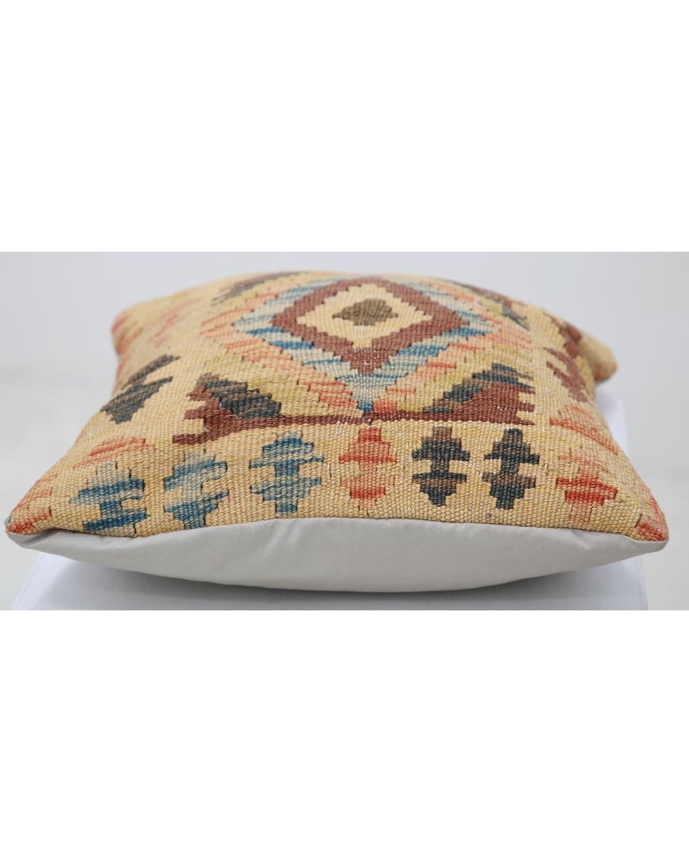 Hand Woven Tribal  Wool Pillow - 1'5'' x 1'5''