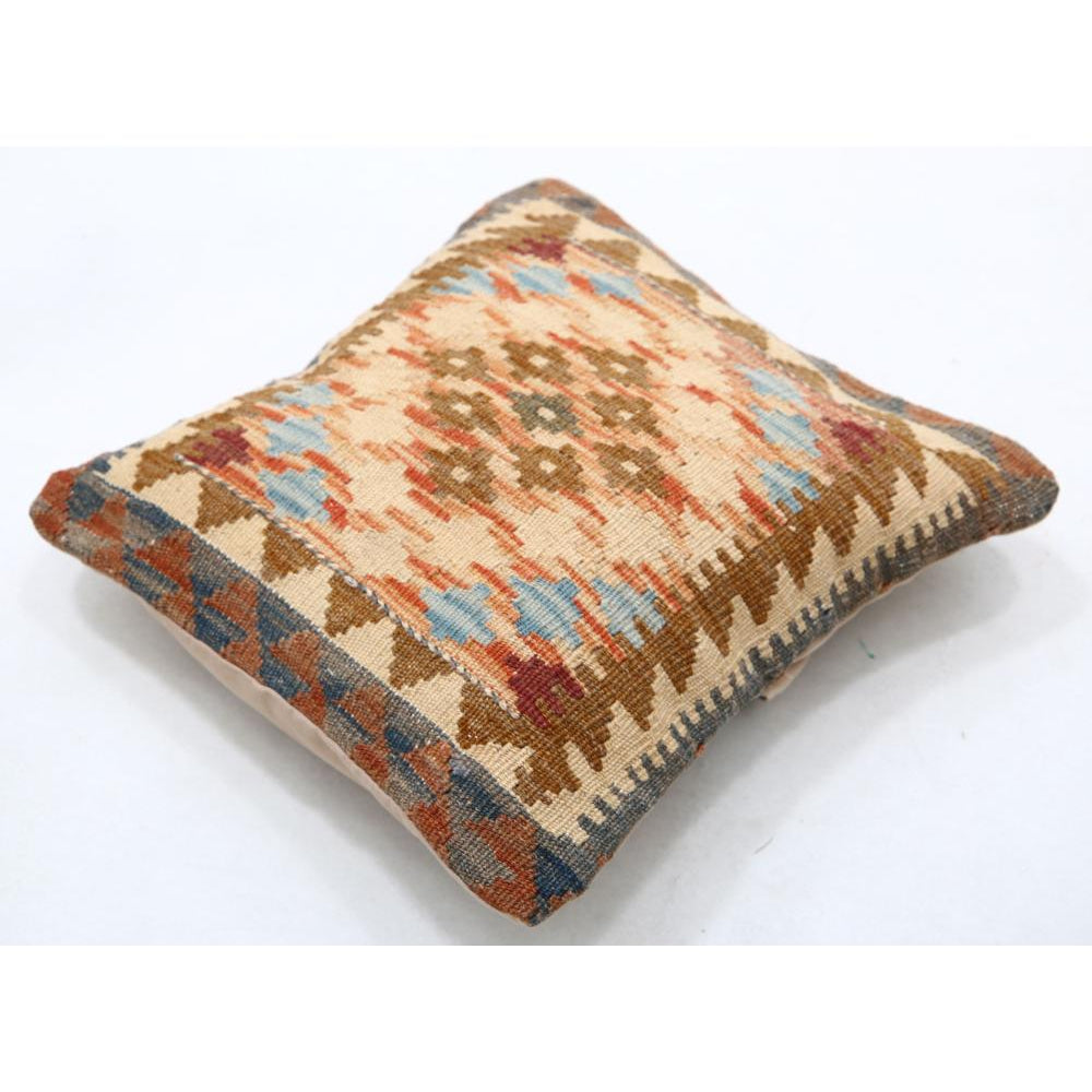 Hand Woven Tribal  Wool Pillow - 1'5'' x 1'5''