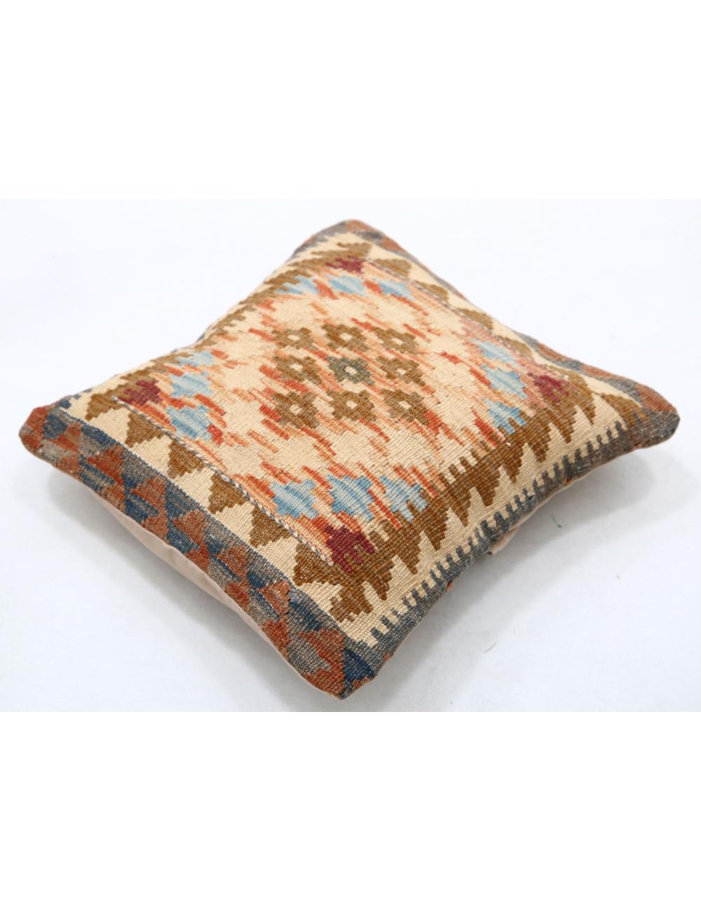 Hand Woven Tribal  Wool Pillow - 1'5'' x 1'5''