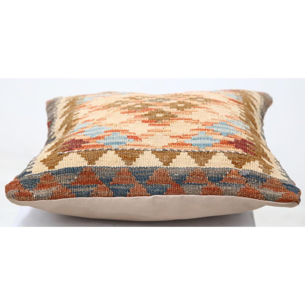 Hand Woven Tribal  Wool Pillow - 1'5'' x 1'5''