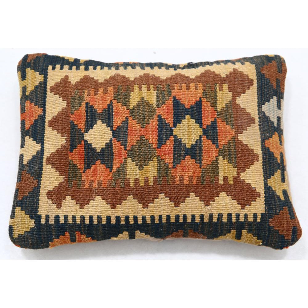 Hand Woven Tribal  Wool Pillow - 1'0'' x 1'5''