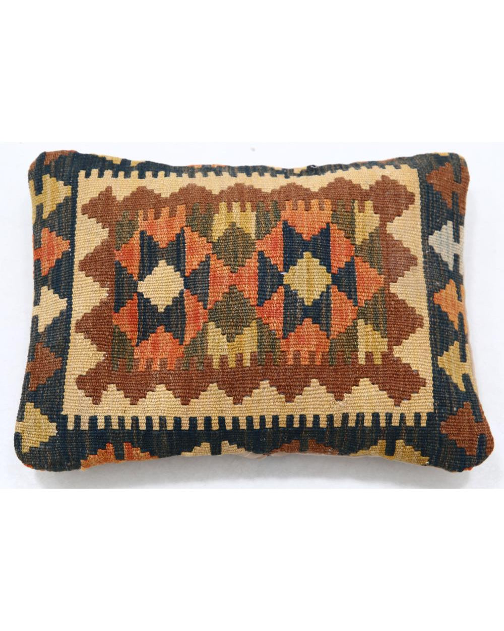 Hand Woven Tribal  Wool Pillow - 1'0'' x 1'5''