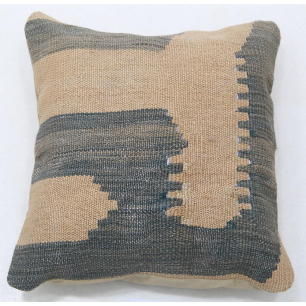 Hand Woven Tribal  Wool Pillow - 1'5'' x 1'5''