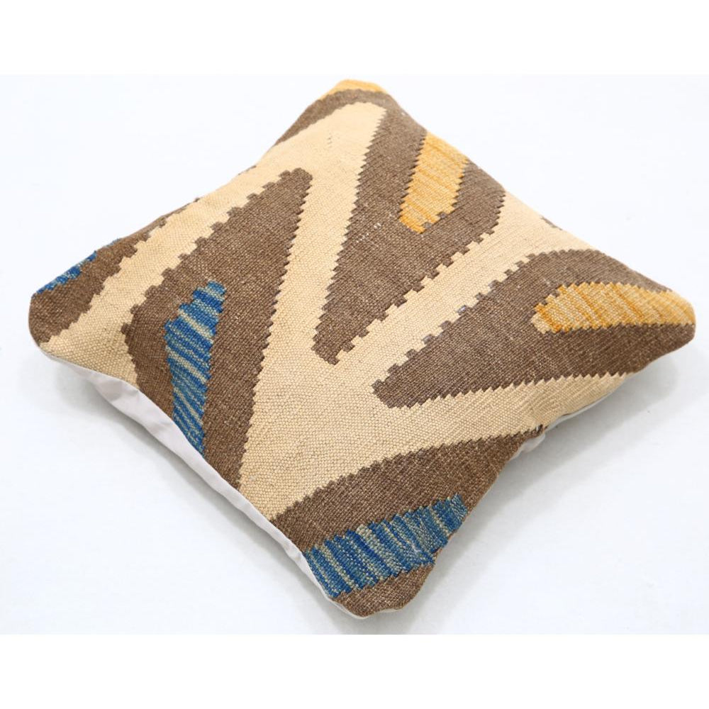 Hand Woven Tribal  Wool Pillow - 1'5'' x 1'5''