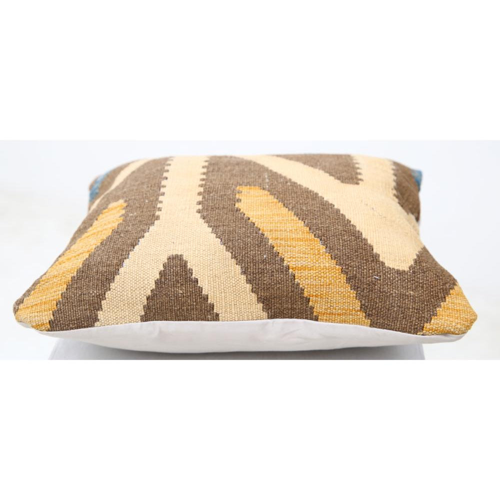 Hand Woven Tribal  Wool Pillow - 1'5'' x 1'5''