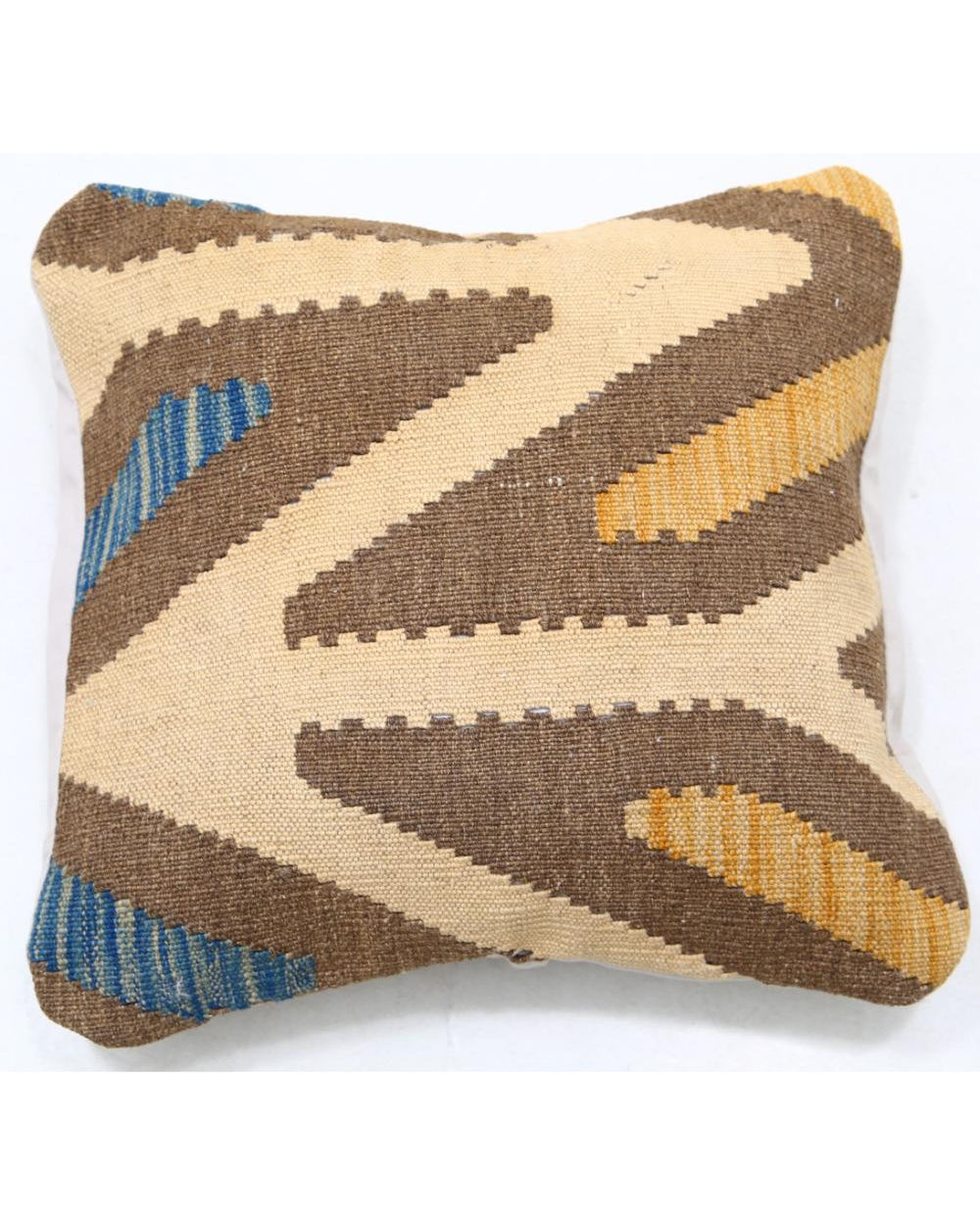 Hand Woven Tribal  Wool Pillow - 1'5'' x 1'5''