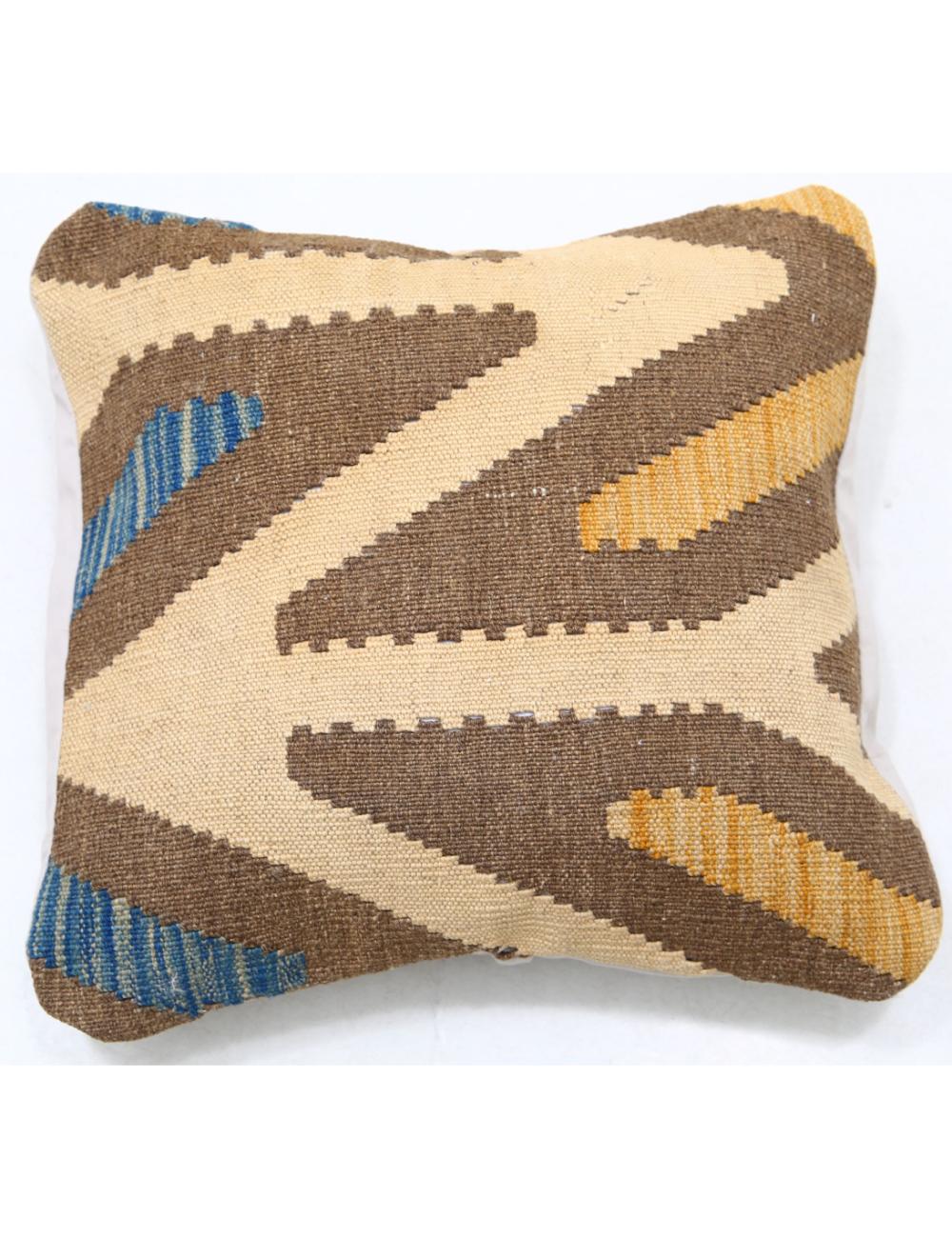Hand Woven Tribal  Wool Pillow - 1'5'' x 1'5''