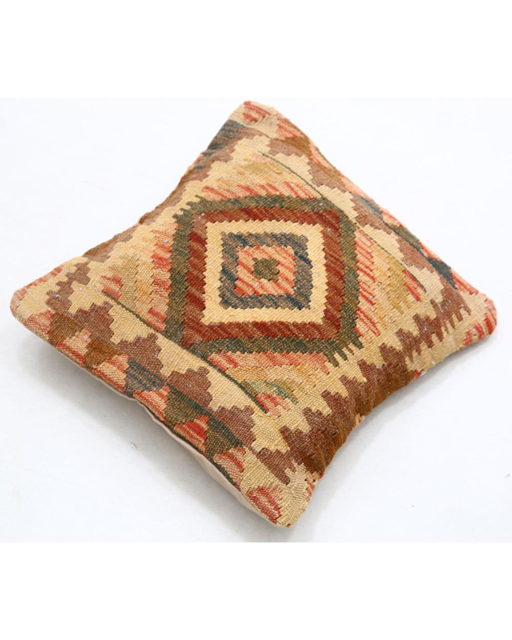 Hand Woven Tribal  Wool Pillow - 1'5'' x 1'5''