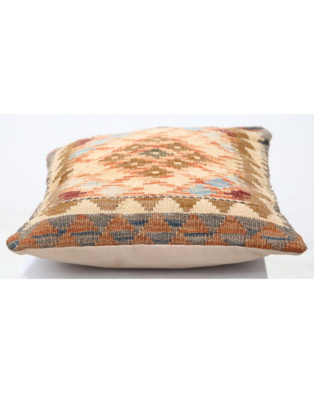 Hand Woven Tribal  Wool Pillow - 1'5'' x 1'5''