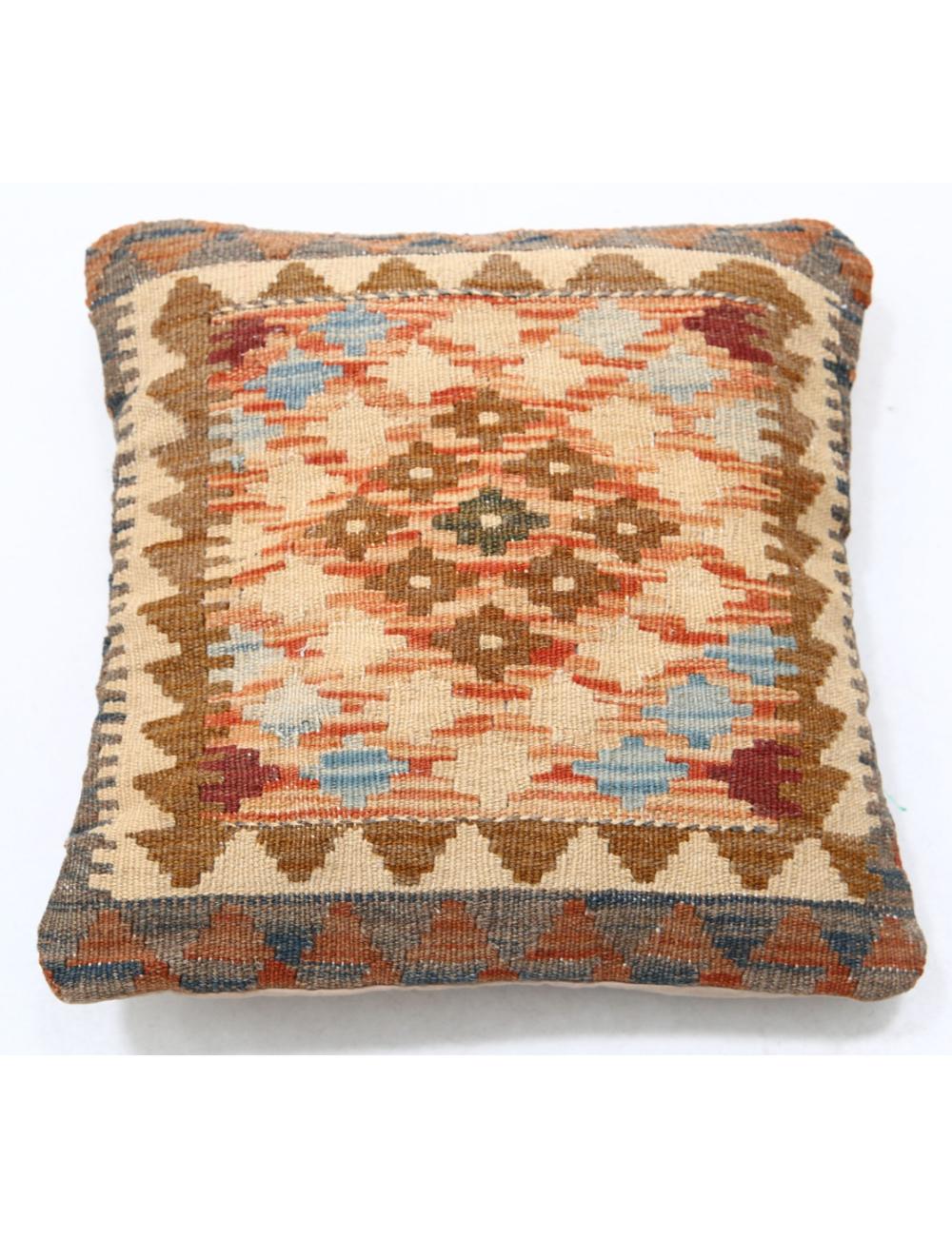 Hand Woven Tribal  Wool Pillow - 1'5'' x 1'5''