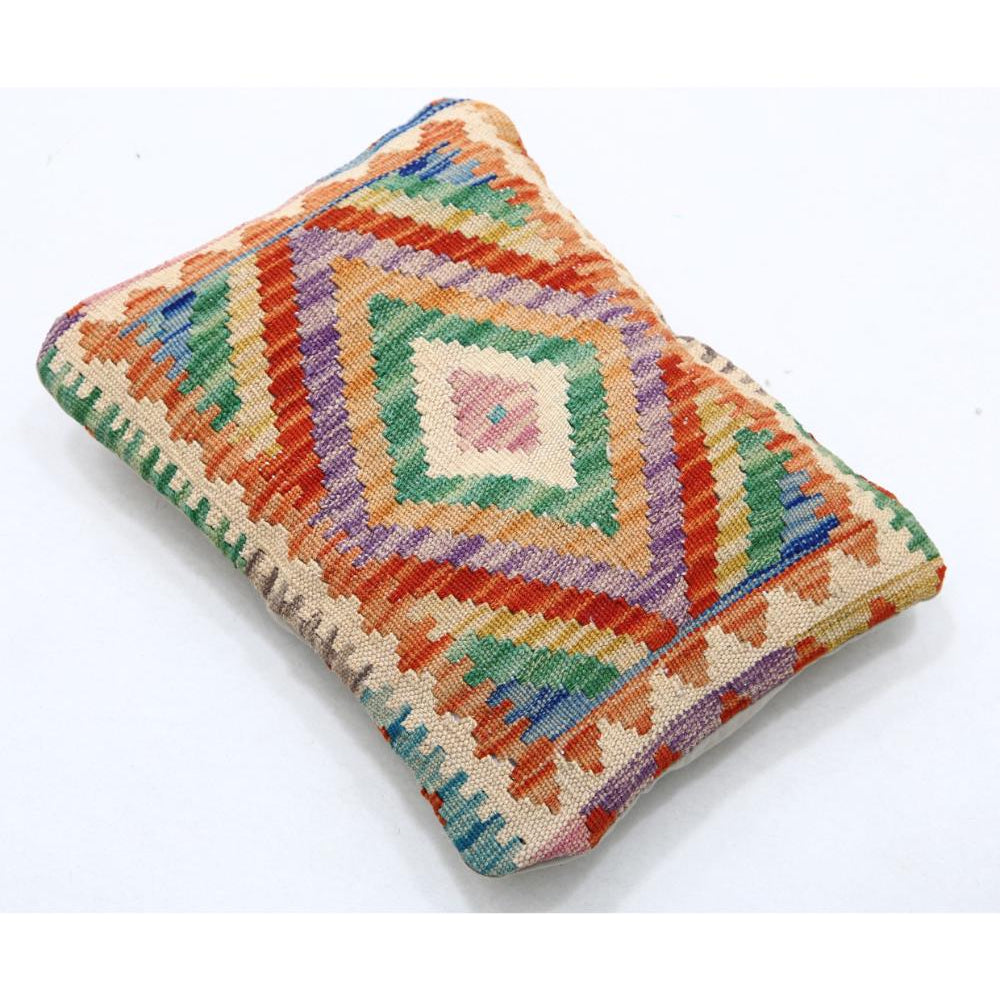 Hand Woven Tribal  Wool Pillow - 1'0'' x 1'5''