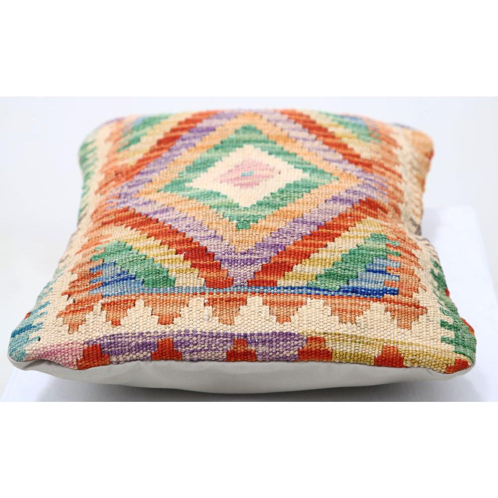 Hand Woven Tribal  Wool Pillow - 1'0'' x 1'5''