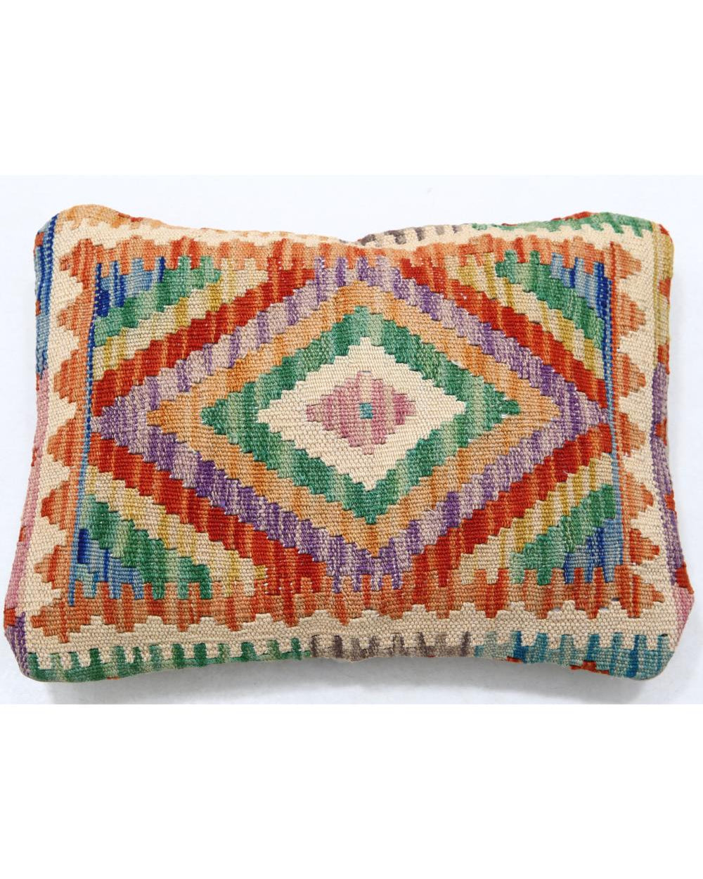Hand Woven Tribal  Wool Pillow - 1'0'' x 1'5''
