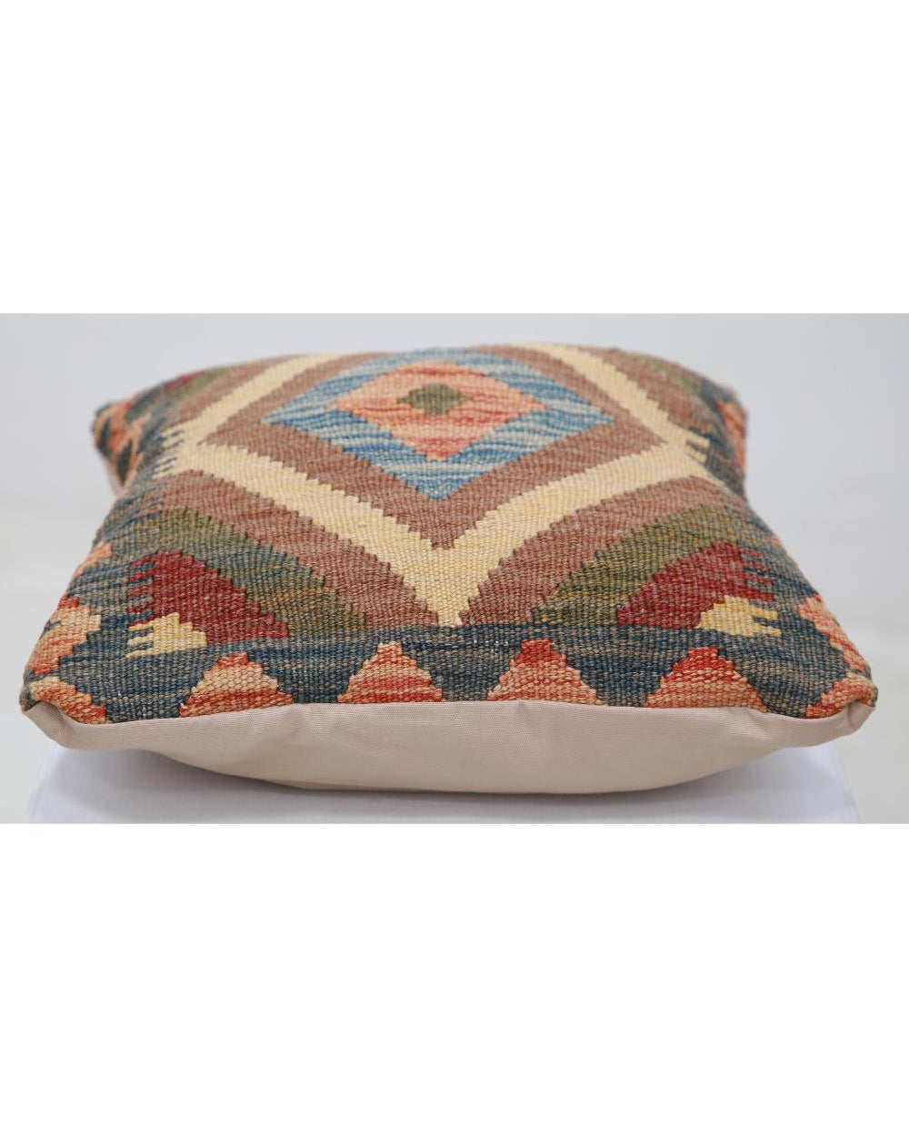Hand Woven Tribal  Wool Pillow - 1'5'' x 1'5''