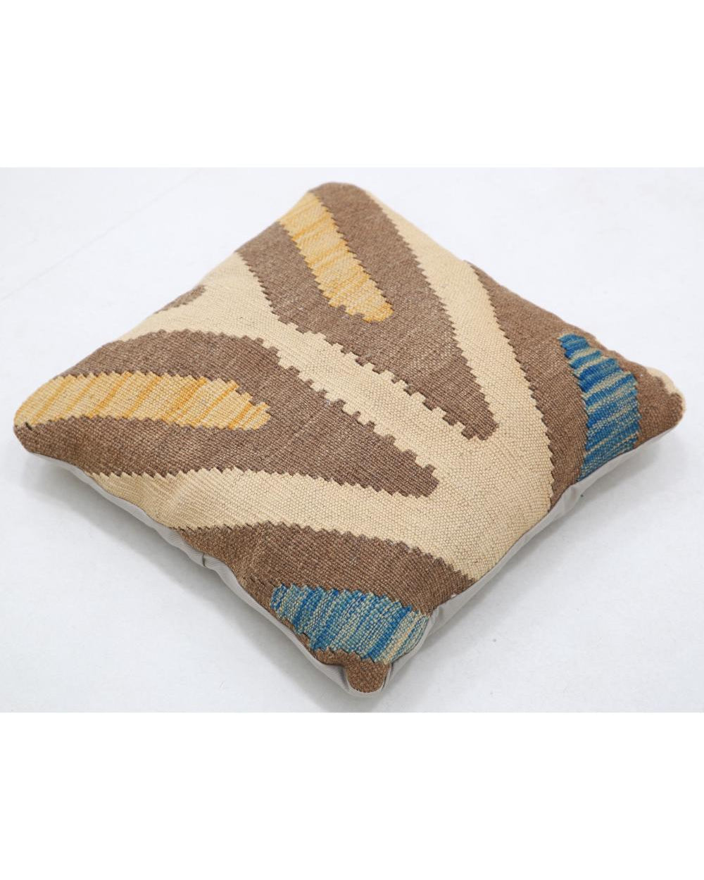 Hand Woven Tribal  Wool Pillow - 1'5'' x 1'5''