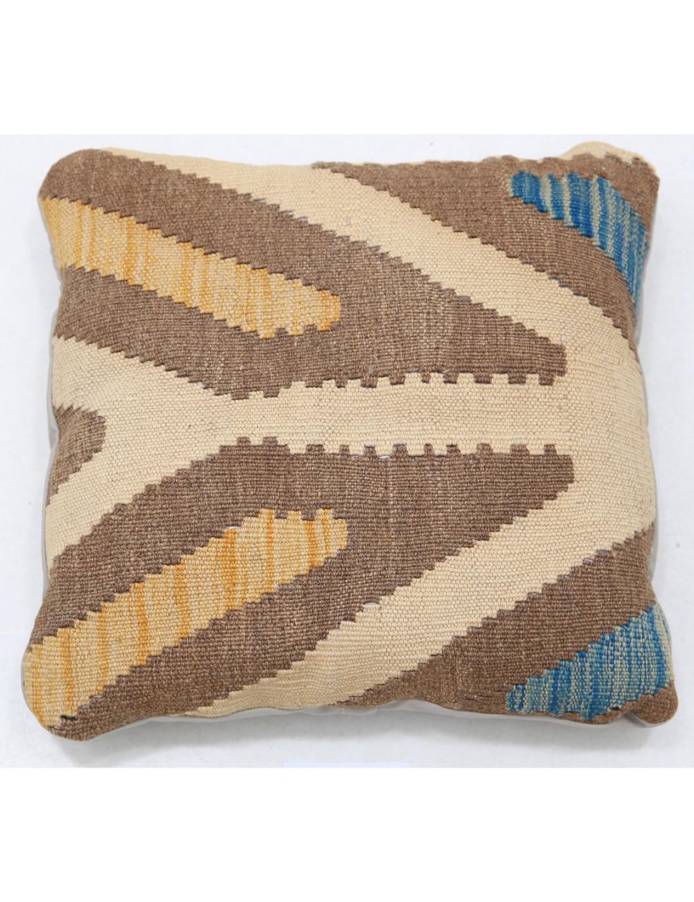 Hand Woven Tribal  Wool Pillow - 1'5'' x 1'5''