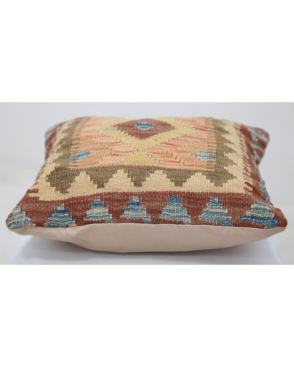 Hand Woven Tribal  Wool Pillow - 1'5'' x 1'5''