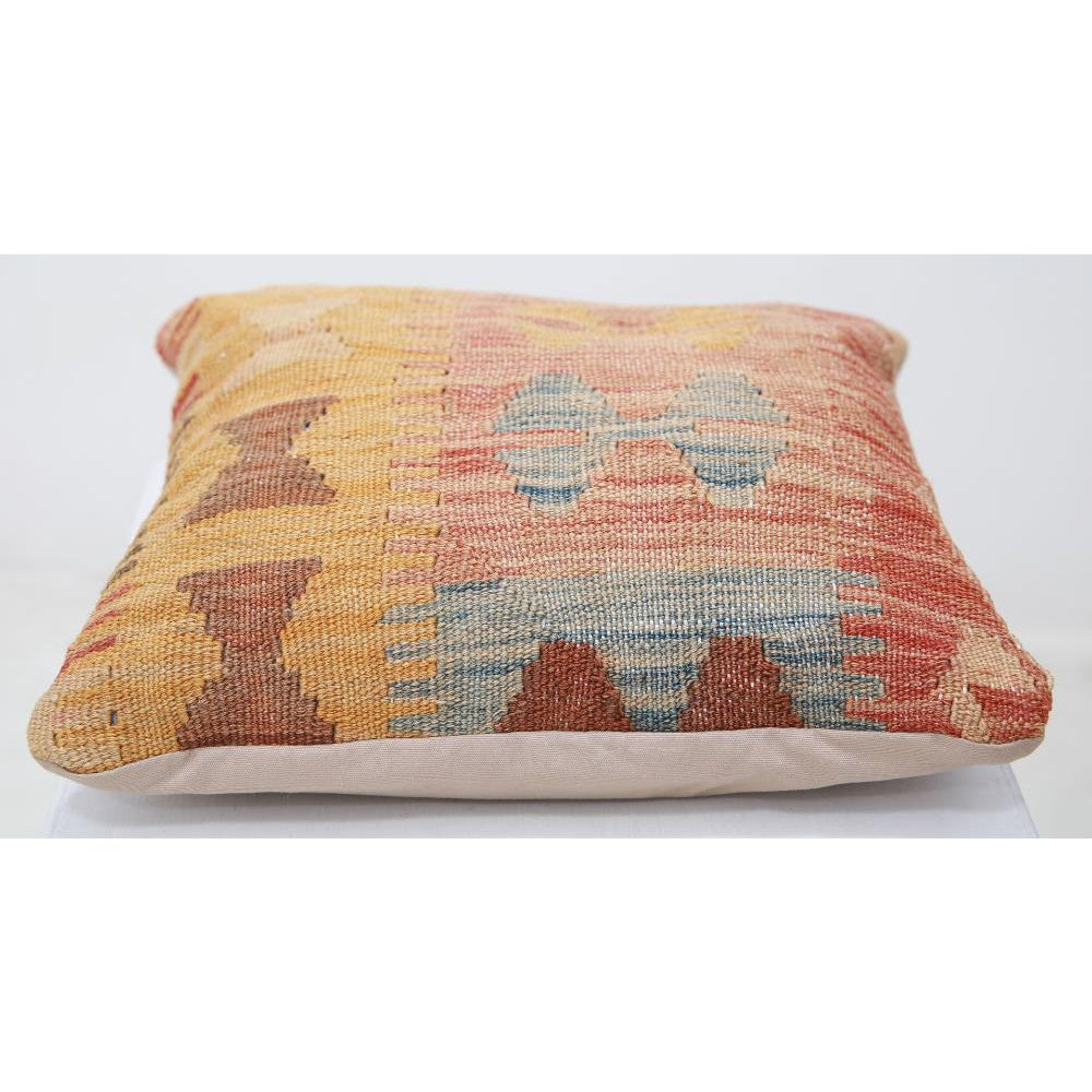 Hand Woven Tribal  Wool Pillow - 1'5'' x 1'5''