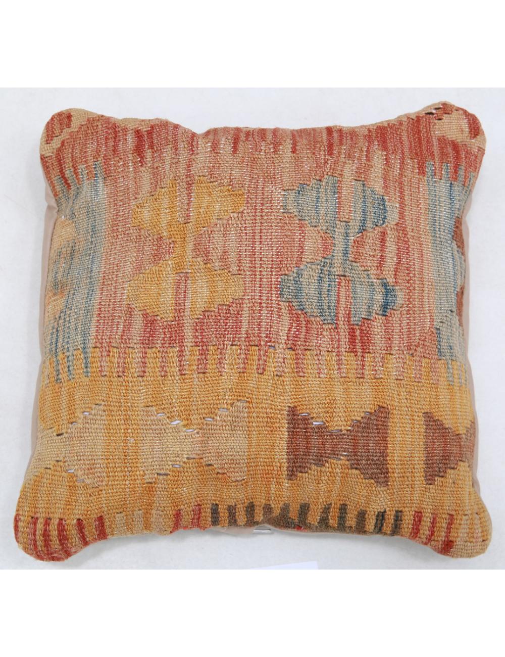 Hand Woven Tribal  Wool Pillow - 1'5'' x 1'5''