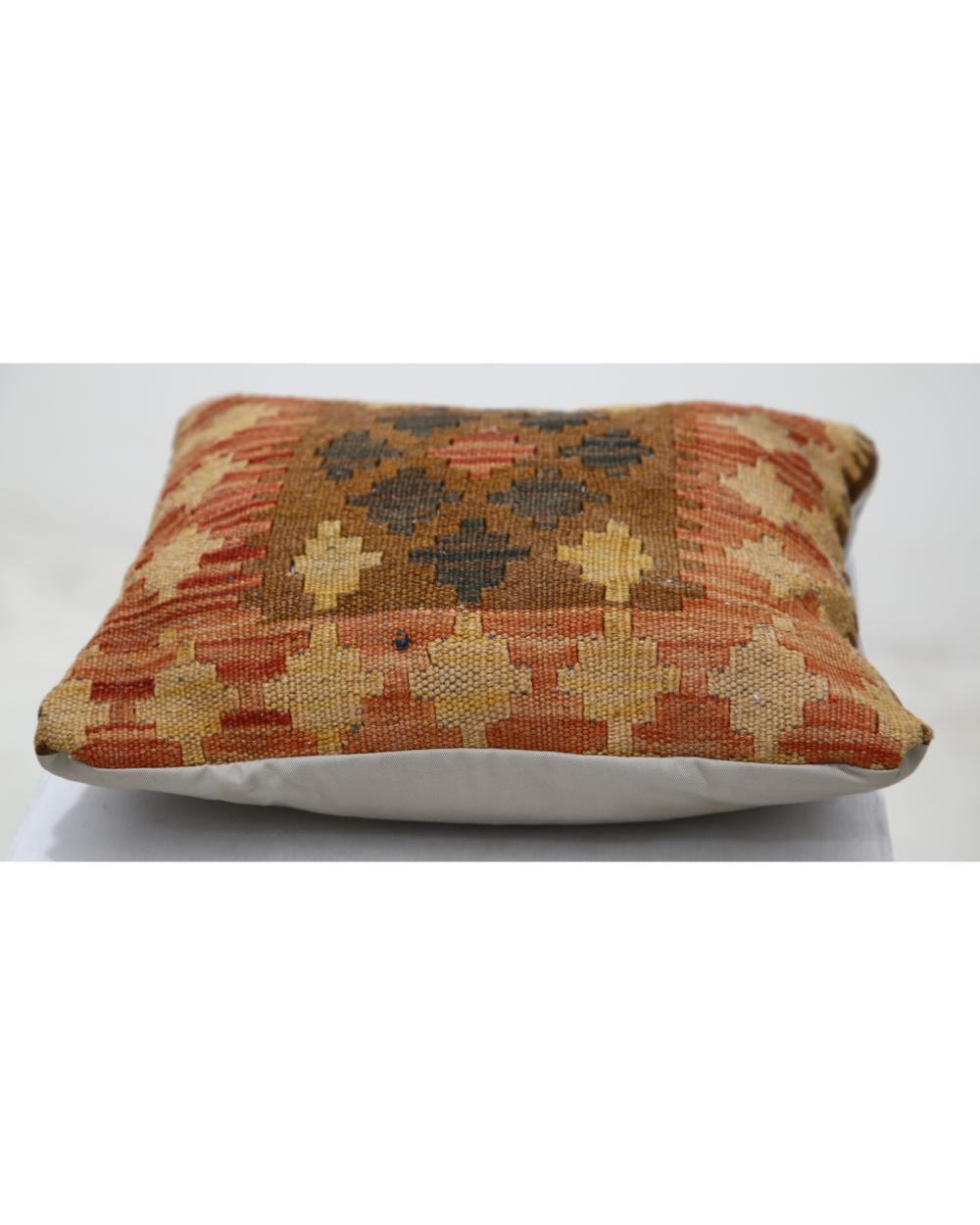 Hand Woven Tribal  Wool Pillow - 1'5'' x 1'5''