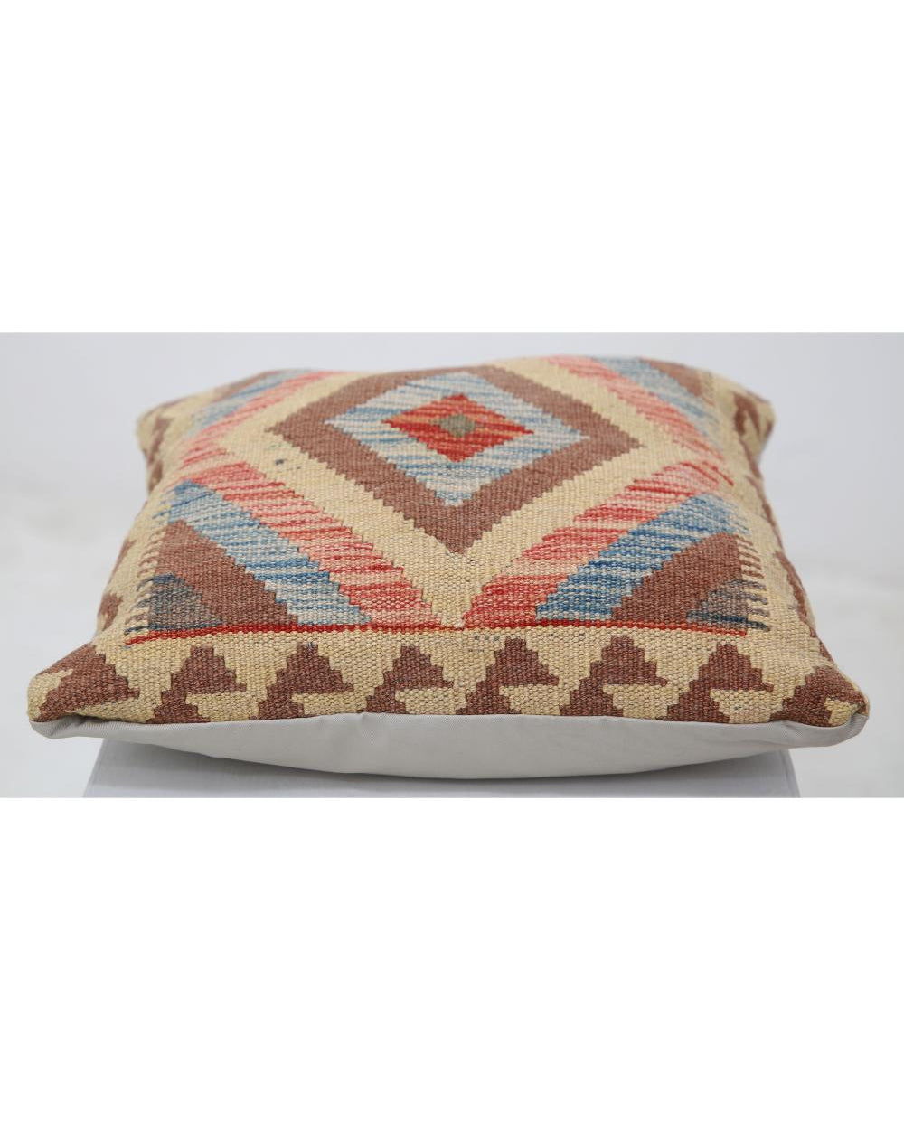 Hand Woven Tribal  Wool Pillow - 1'5'' x 1'5''