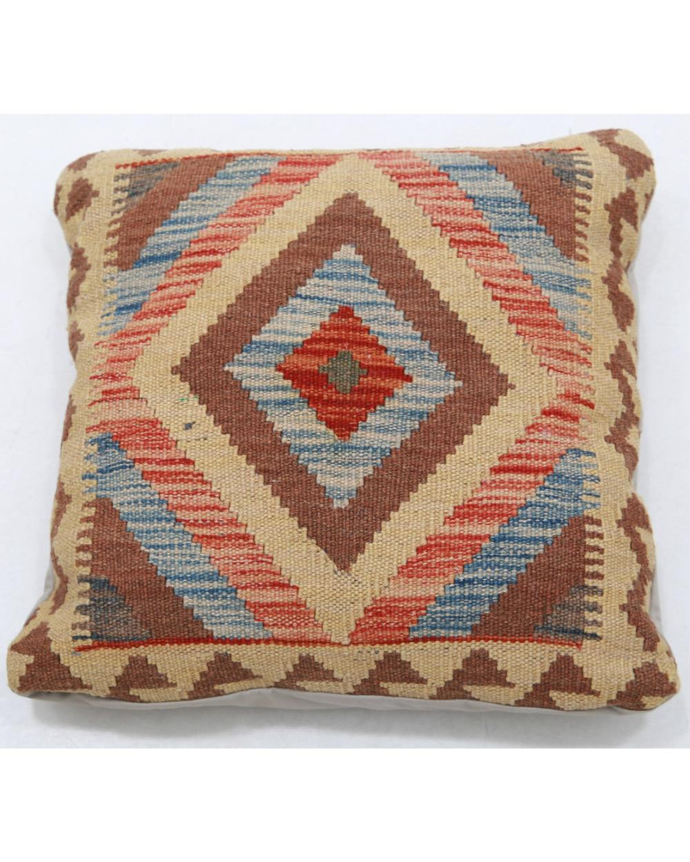 Hand Woven Tribal  Wool Pillow - 1'5'' x 1'5''