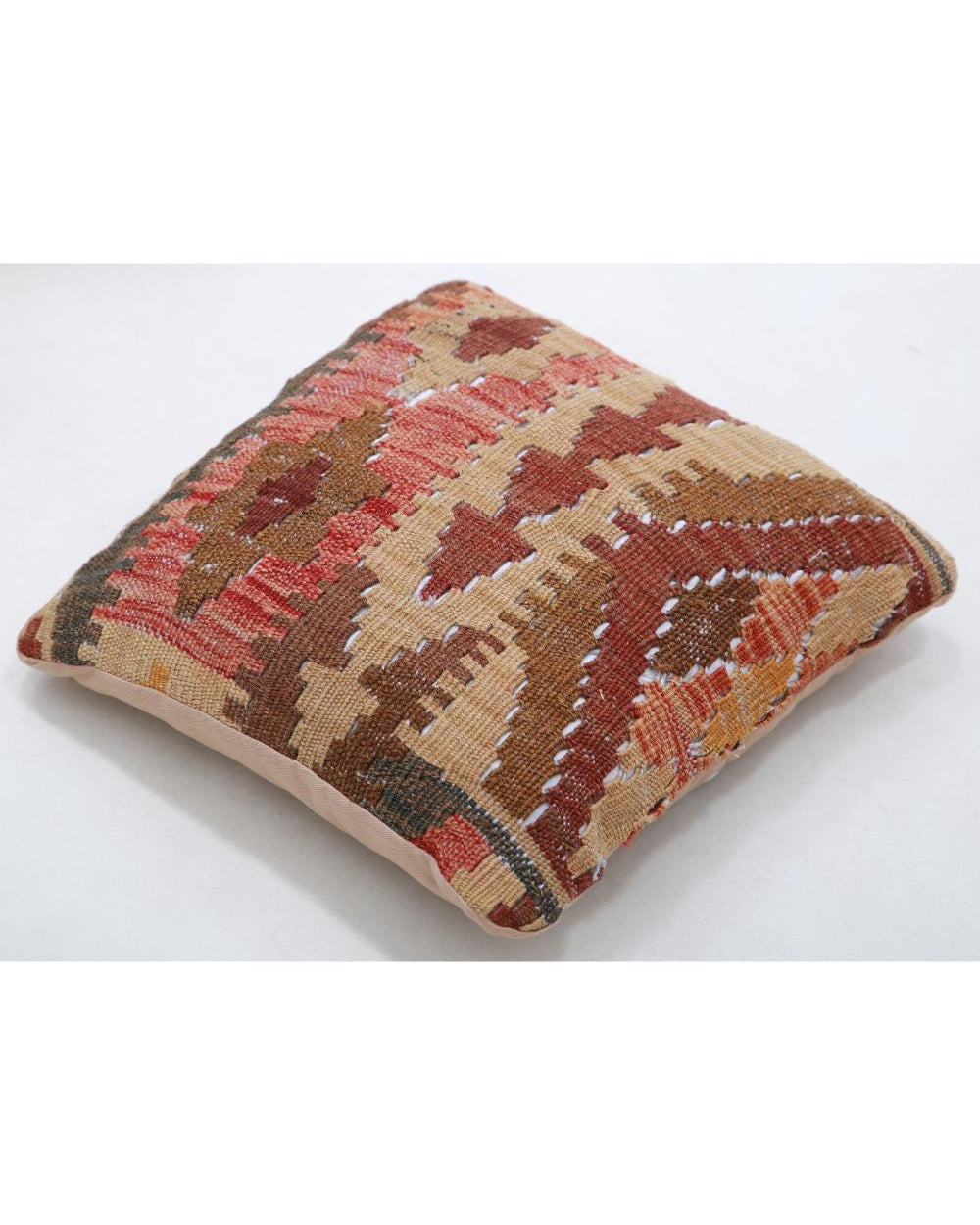 Hand Woven Tribal  Wool Pillow - 1'5'' x 1'5''