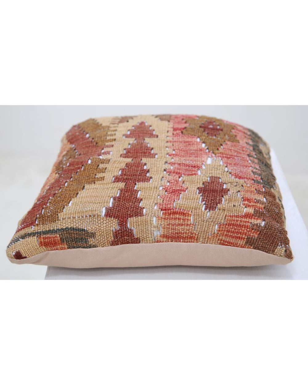 Hand Woven Tribal  Wool Pillow - 1'5'' x 1'5''