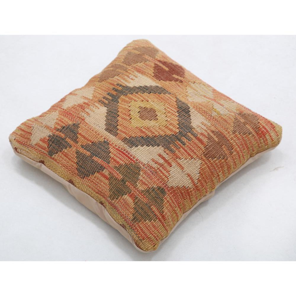 Hand Woven Tribal  Wool Pillow - 1'5'' x 1'5''