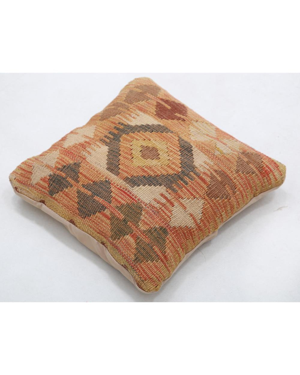 Hand Woven Tribal  Wool Pillow - 1'5'' x 1'5''