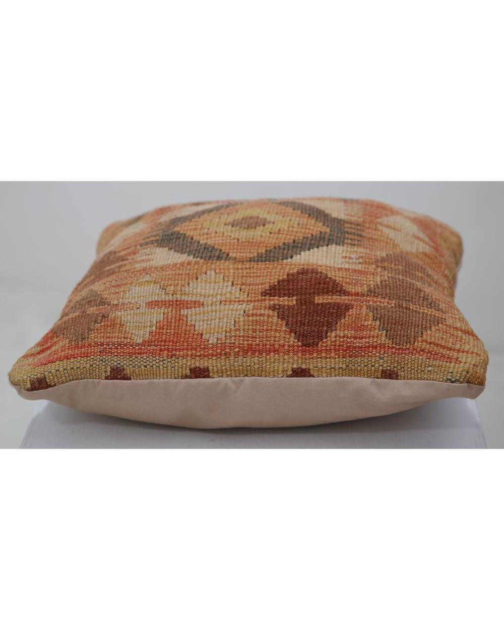 Hand Woven Tribal  Wool Pillow - 1'5'' x 1'5''