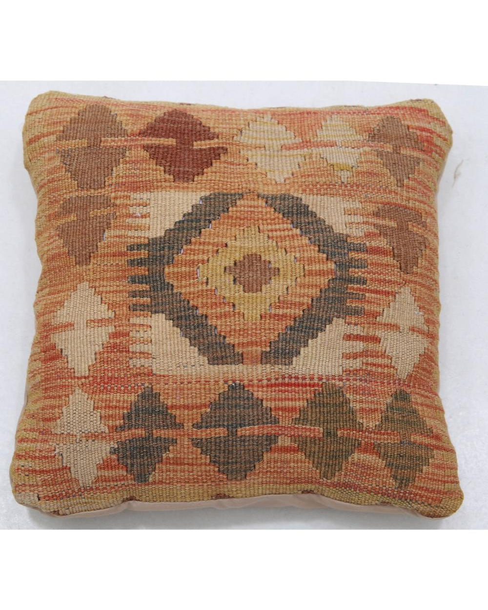 Hand Woven Tribal  Wool Pillow - 1'5'' x 1'5''