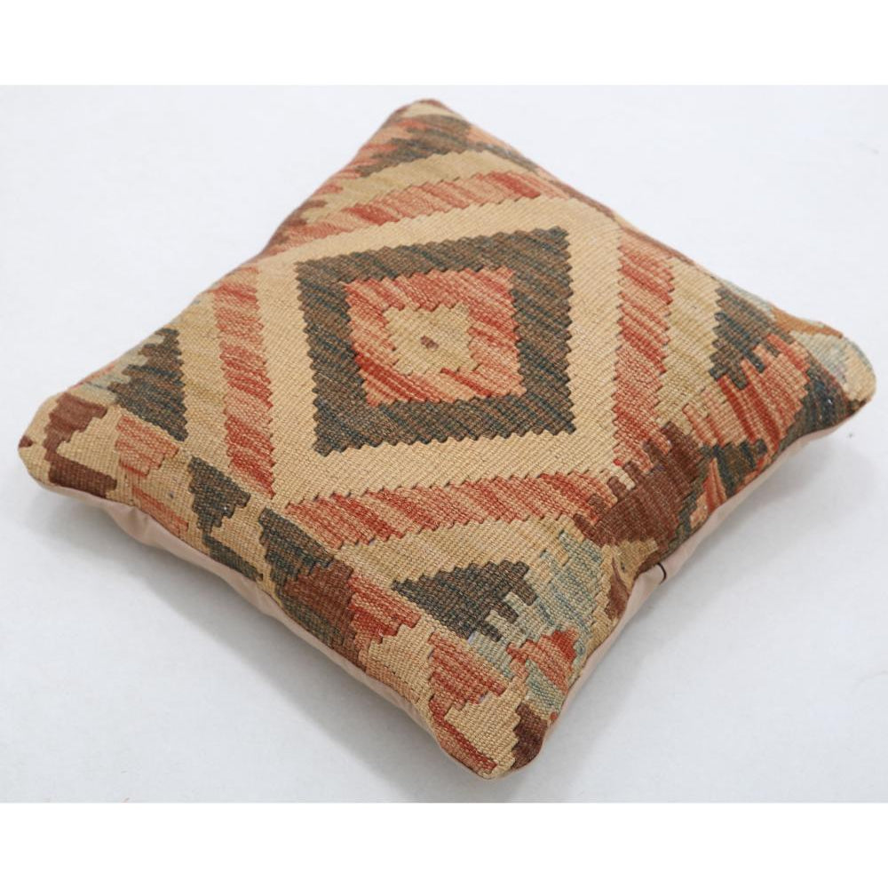 Hand Woven Tribal  Wool Pillow - 1'5'' x 1'5''