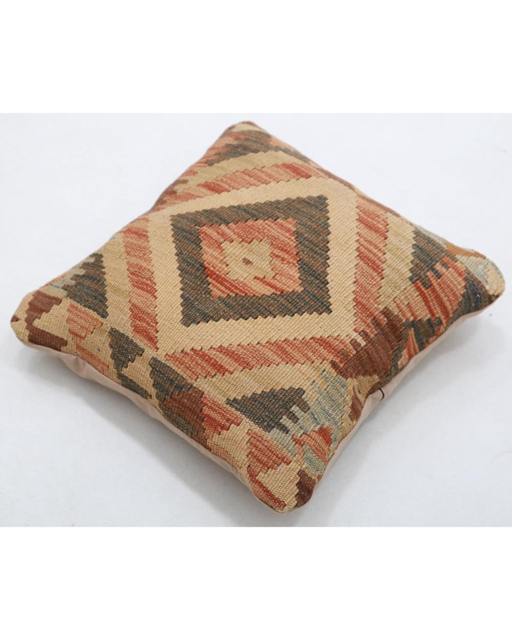 Hand Woven Tribal  Wool Pillow - 1'5'' x 1'5''