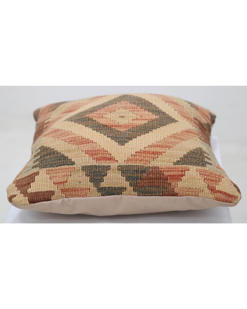 Hand Woven Tribal  Wool Pillow - 1'5'' x 1'5''