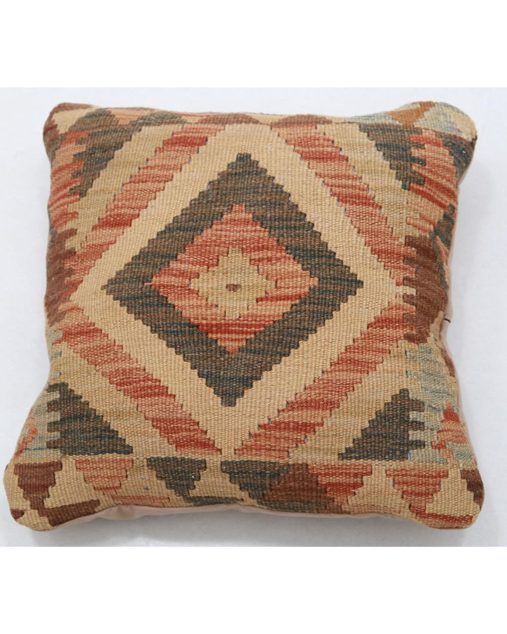 Hand Woven Tribal  Wool Pillow - 1'5'' x 1'5''