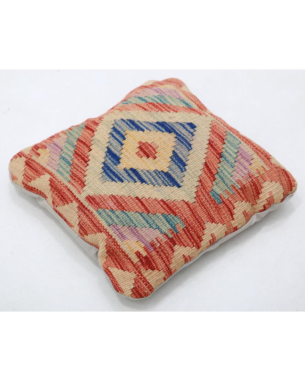 Hand Woven Tribal  Wool Pillow - 1'5'' x 1'5''