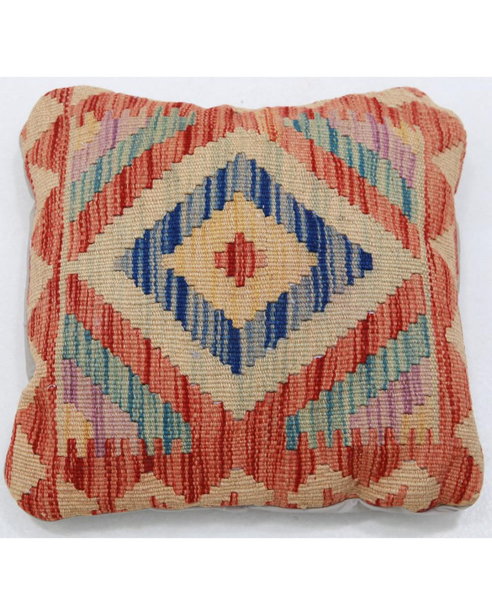 Hand Woven Tribal  Wool Pillow - 1'5'' x 1'5''