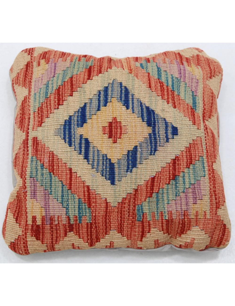 Hand Woven Tribal  Wool Pillow - 1&#39;5&#39;&#39; x 1&#39;5&#39;&#39;