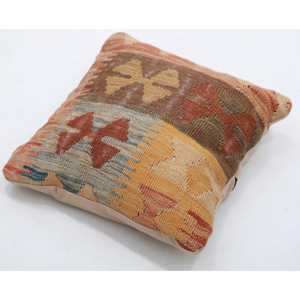 Hand Woven Tribal  Wool Pillow - 1'5'' x 1'5''