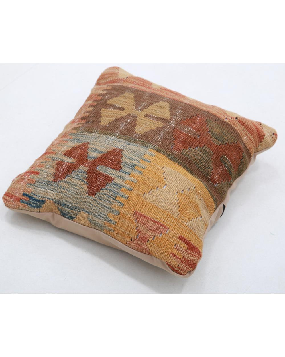 Hand Woven Tribal  Wool Pillow - 1'5'' x 1'5''