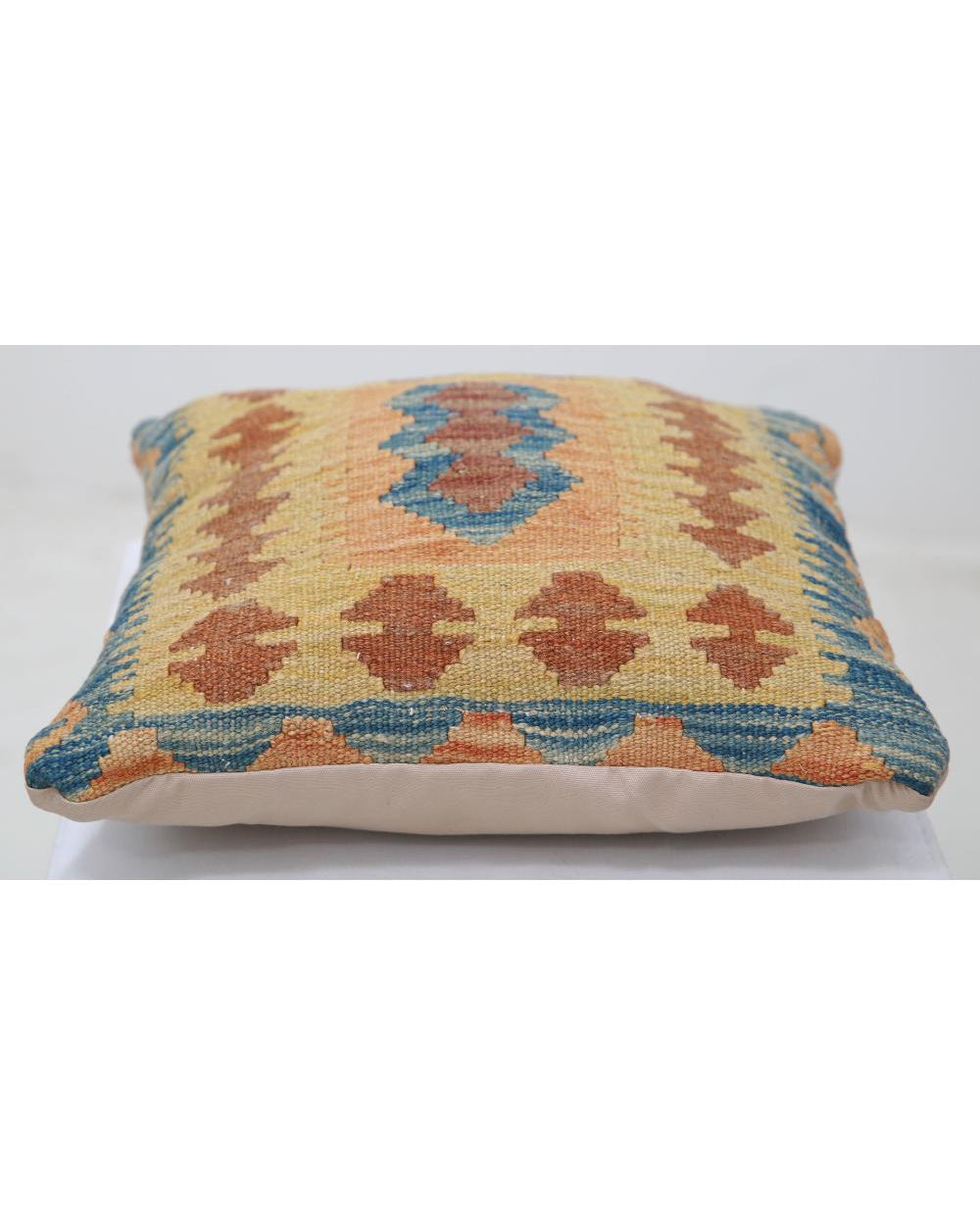 Hand Woven Tribal  Wool Pillow - 1'5'' x 1'5''