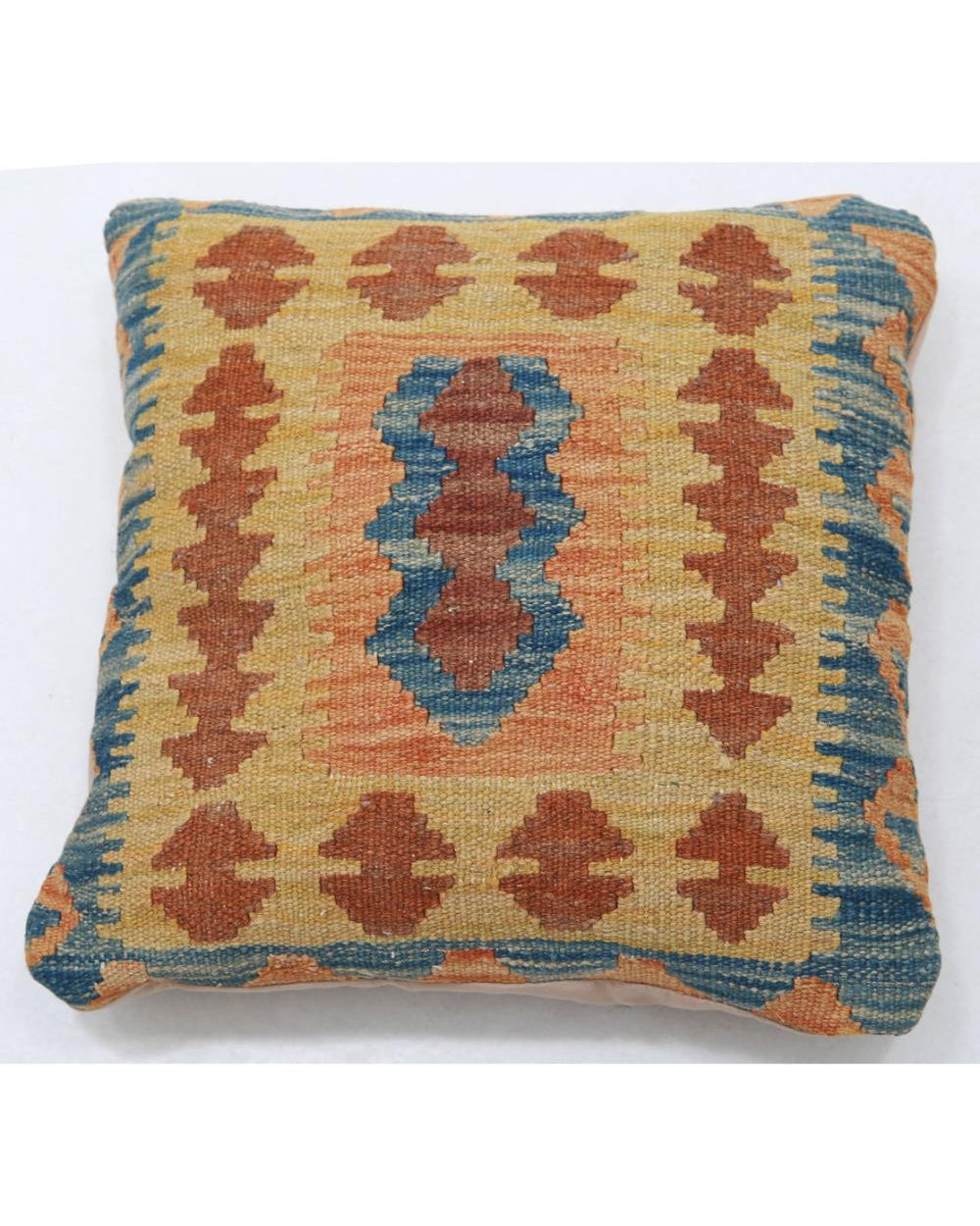 Hand Woven Tribal  Wool Pillow - 1'5'' x 1'5''