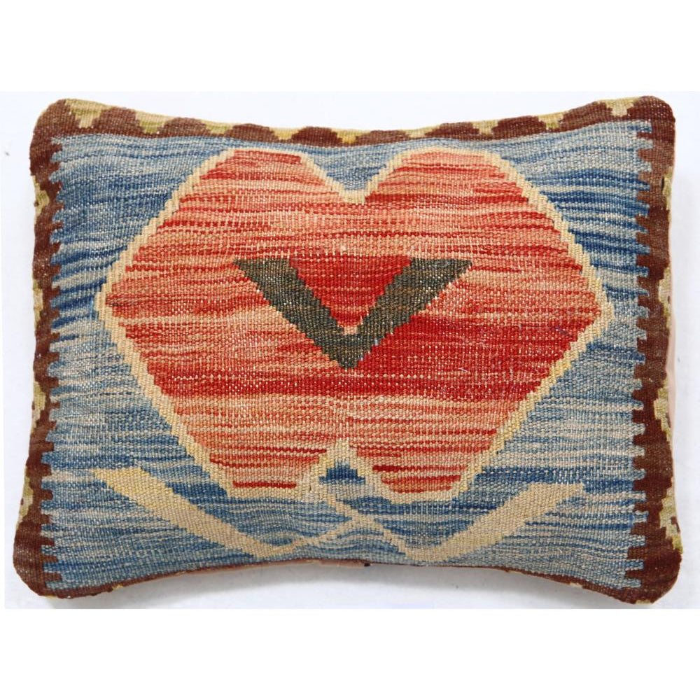 Hand Woven Tribal  Wool Pillow - 1'0'' x 1'5''