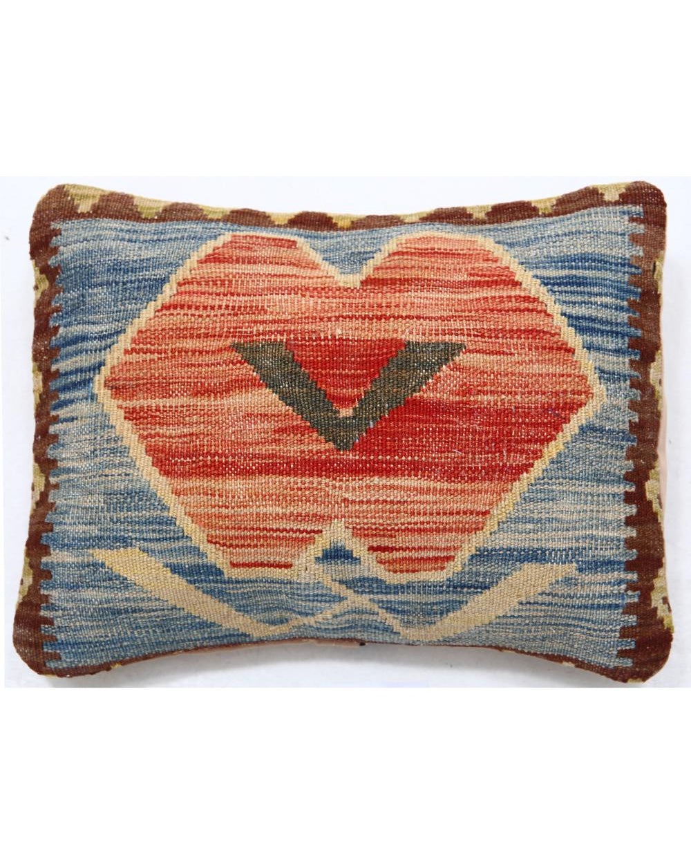 Hand Woven Tribal  Wool Pillow - 1'0'' x 1'5''