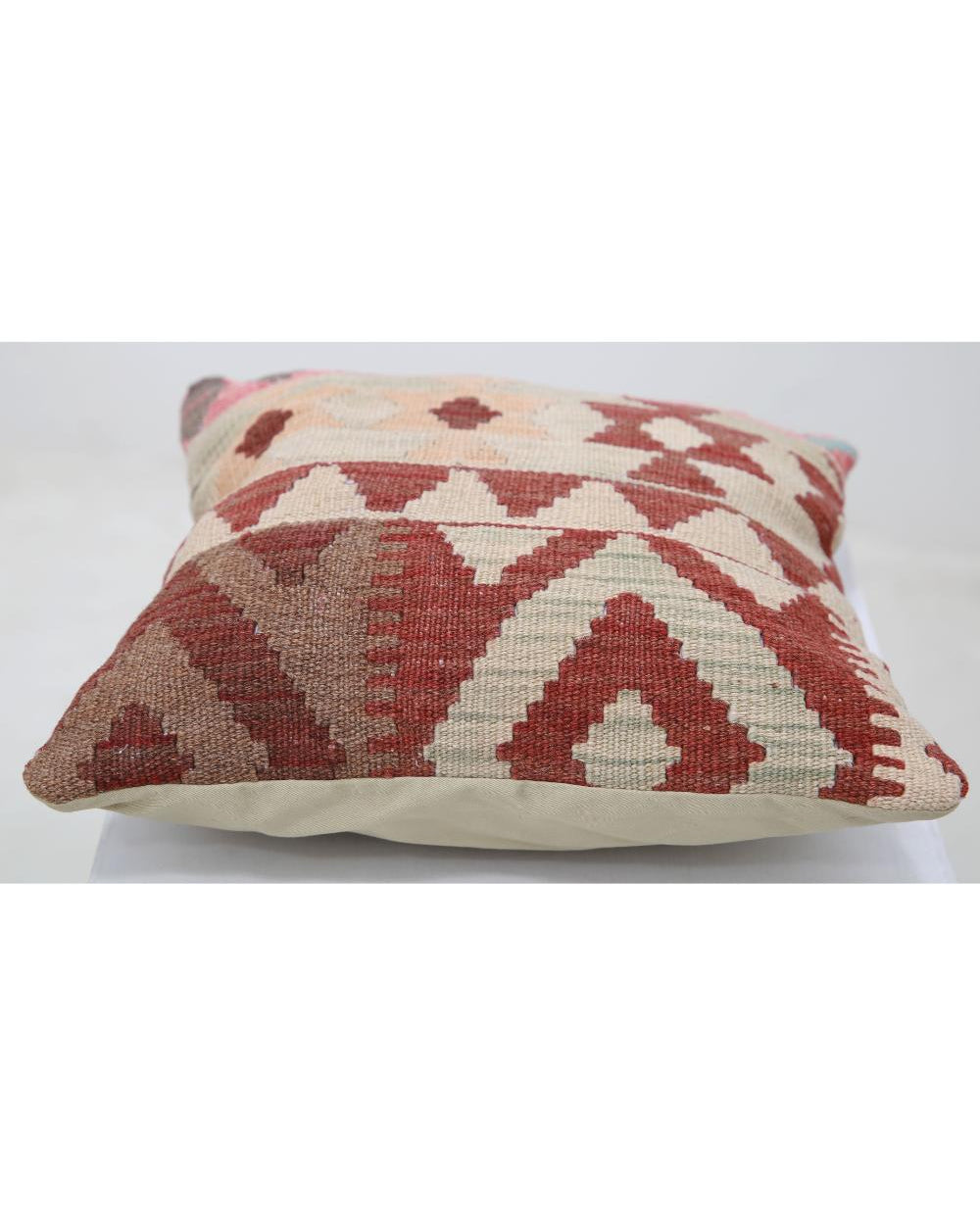 Hand Woven Tribal  Wool Pillow - 1'5'' x 1'5''