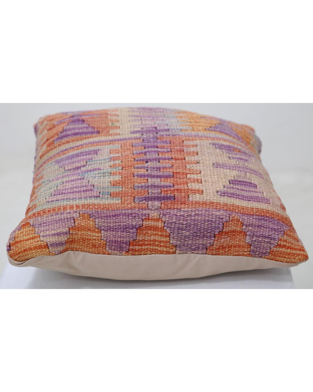Hand Woven Tribal  Wool Pillow - 1'5'' x 1'5''
