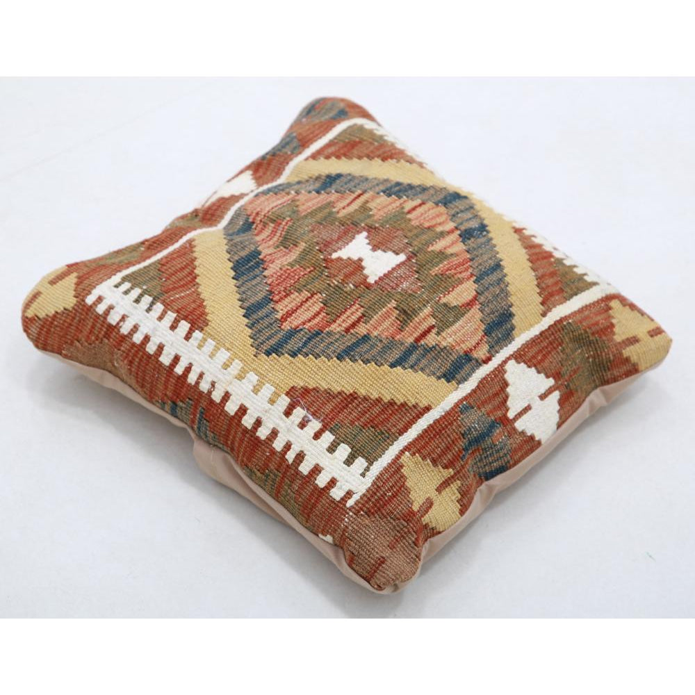 Hand Woven Tribal  Wool Pillow - 1'5'' x 1'5''