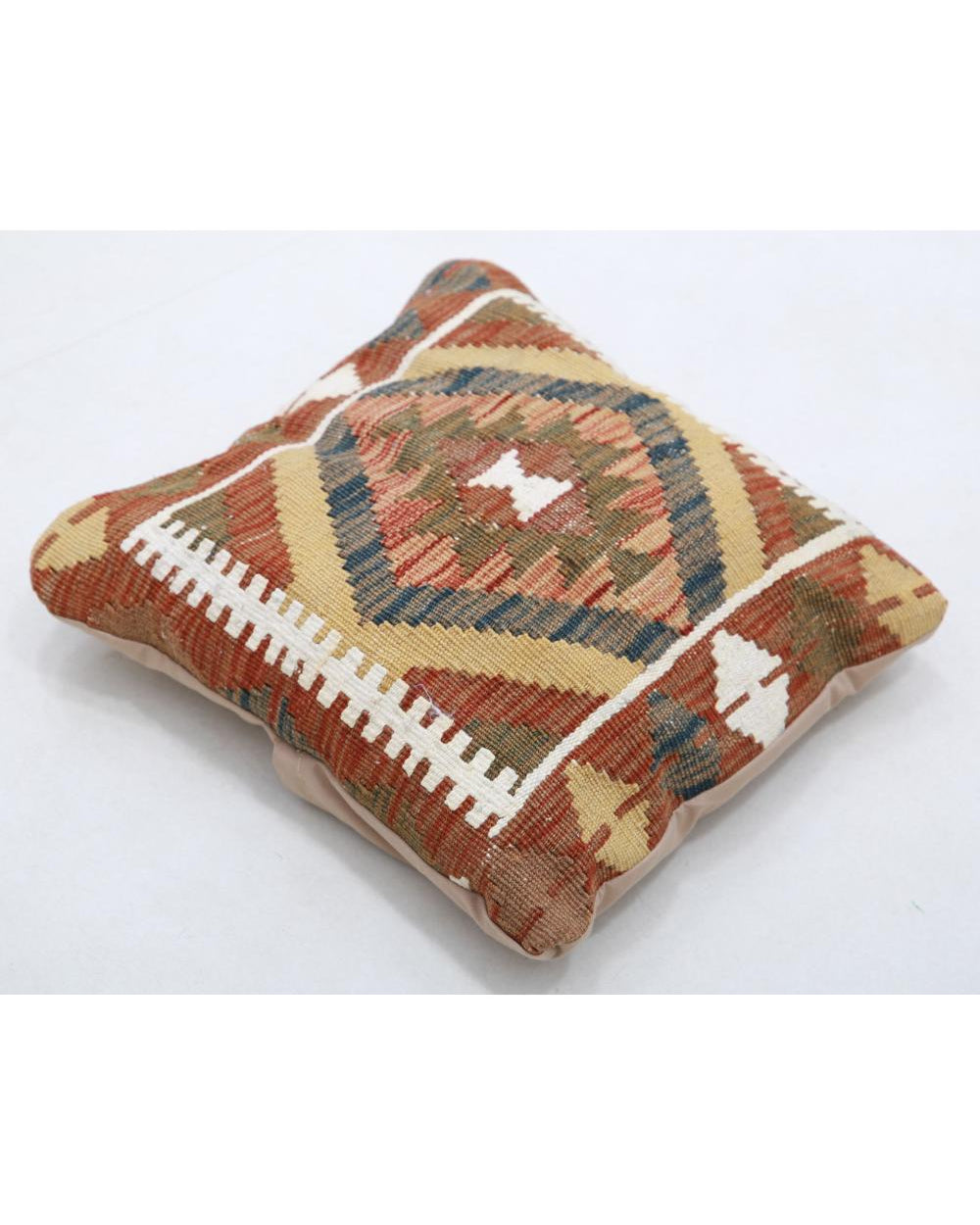 Hand Woven Tribal  Wool Pillow - 1'5'' x 1'5''